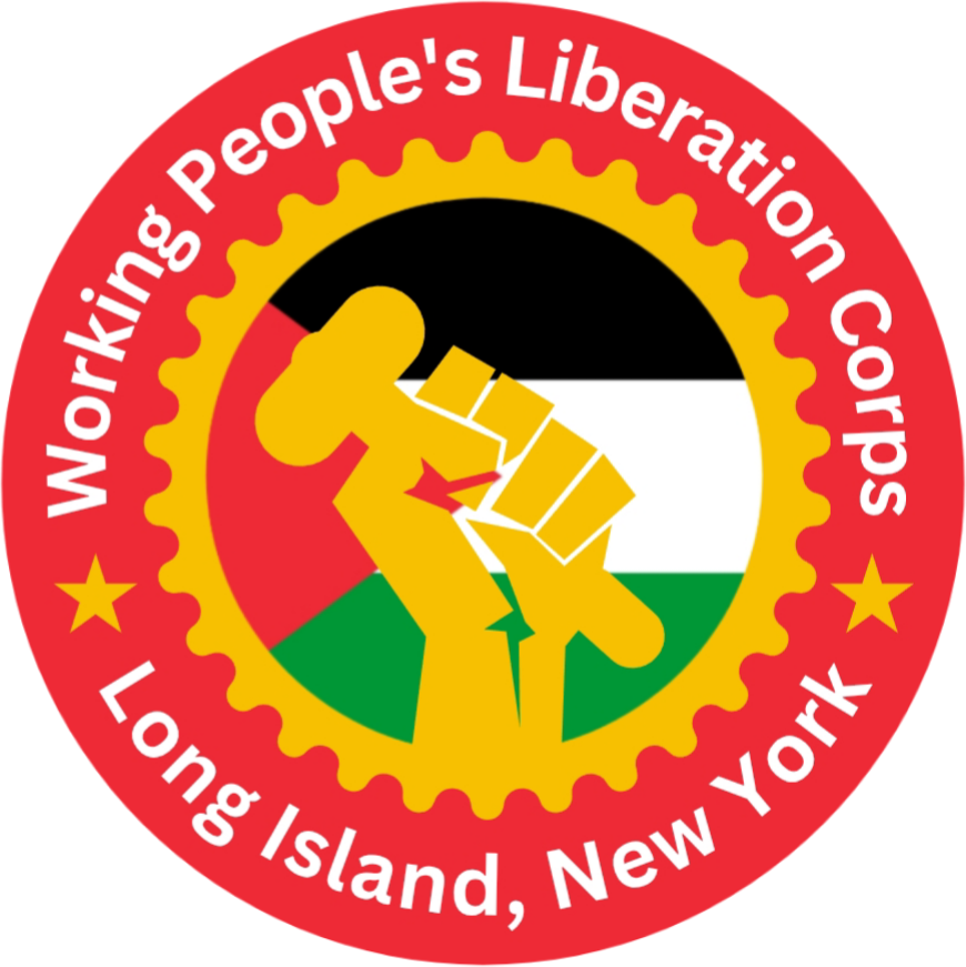 Advocacy group marching for humanity and ICE removal in Hempstead, Long Island.